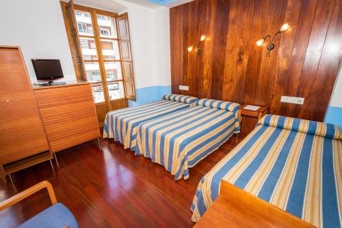 Chambre triple, basique, 3 lits