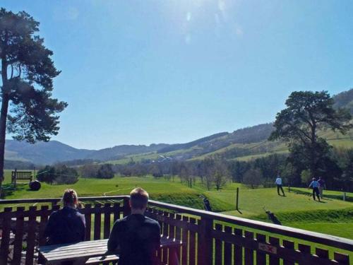 View, Beautiful 2 bedroom Lodge with stunning views in Blair Atholl
