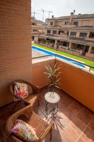 Balkon/terasa, Casa MUNDOVALENCIA in Benimamet
