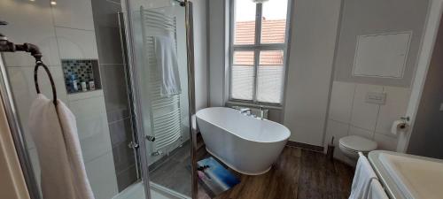 Modernes wohnen im alten Beelitz Wohnung 2 in 貝利茨