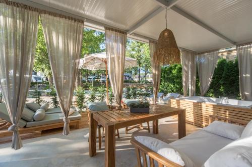 ระเบียง/ชานเรือน, Polidor Camping Resort in เซเลนา ลากูนา