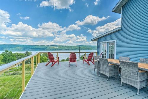 Watkins Glen Lakeview Cottage with Waterfall! in Watkins Glen, USA