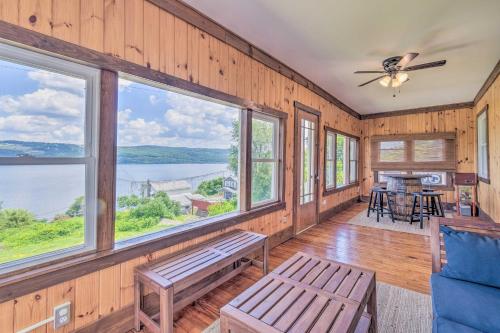 Watkins Glen Lakeview Cottage with Waterfall! in Watkins Glen, USA