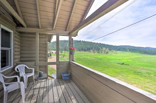 Cozy Conifer Cabin with Mtn Views on 100 Acres!