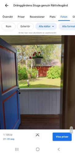 Dränggårdens Stuga på Genuin Rättviksgård