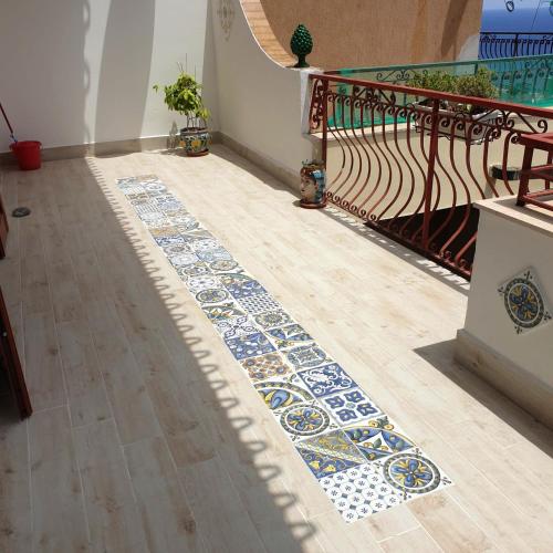 House with 2 bedrooms in Letojanni with wonderful sea view furnished terrace and WiFi 500 m from the beach - image 8
