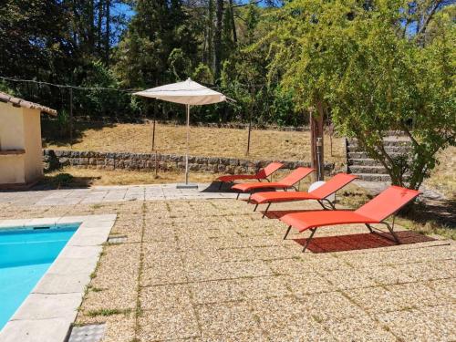 Appartement de 3 chambres avec piscine partagee jardin amenage et wifi a Berre les Alpes