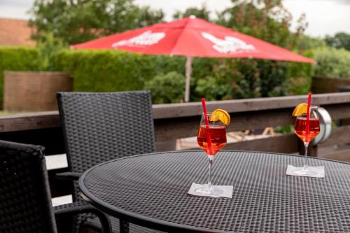 Erkély/terasz, Hotel zur Post Ochsendorf in Königslutter am Elm