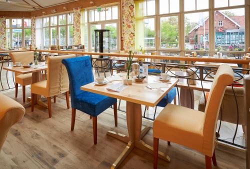 Restaurante, Inselhotel VierJahreszeiten in Borkum