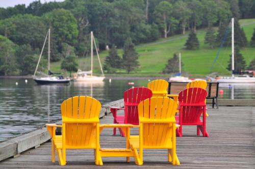 Kilátás, Smugglers Cove Inn in Lunenburg (NS)