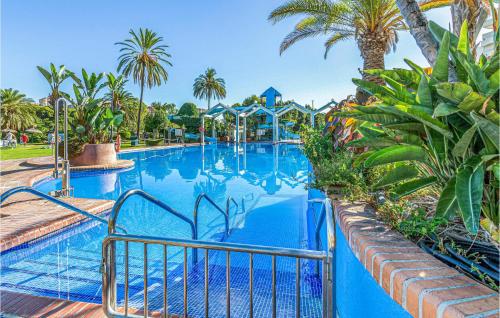 Amazing apartment in Benalmadena Costa with Indoor swimming pool, WiFi and Outdoor swimming pool