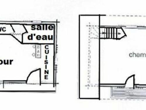 Gîte Le Val-d'Ajol, 2 pièces, 2 personnes - FR-1-589-230