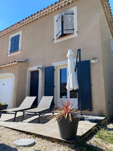 Maison moderne gîte à louer Monteux