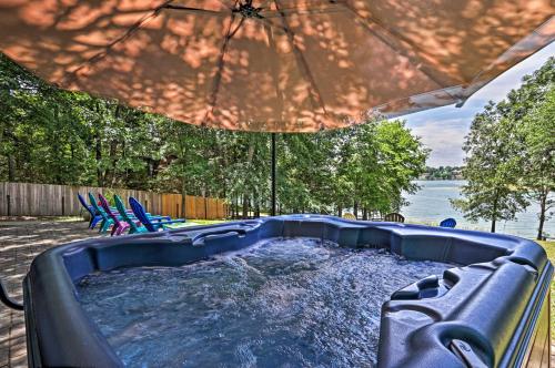 Waterfront Douglas Lake Home with Deck and Private Dock - image 2