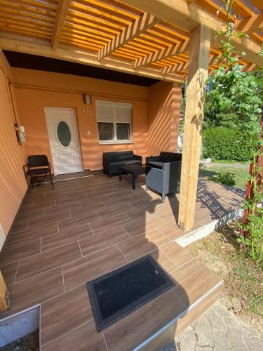 Balcony/terrace, Termal Ferienhaus in Lenti