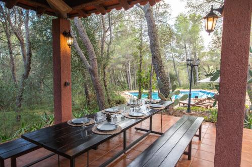 Létesítmények, AldeaMia, Forest, mountain view, beach at 8 min in Vilanova d'Escornalbou