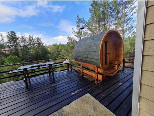 Létesítmények, Cabaña Refugio Sauna Spa El Arrayan Casablanca Valdivia (Cabana Refugio Sauna Spa El Arrayan Casablanca Valdivia) in Las Animas