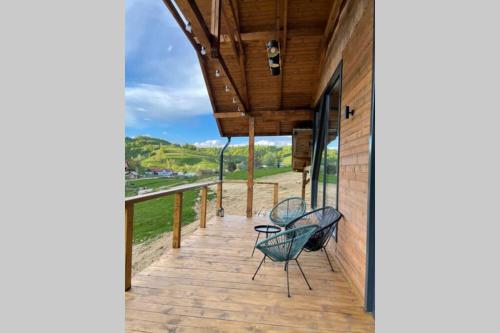 Valley House Cabana cu priveliste de vis in Sita Buzăului