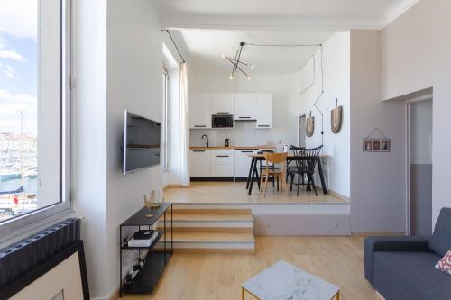 Le Rive Neuve Standing Vieux-Port - Appartement 1 chambre 4 pers Vue Mer Clim, Marseille (photo 9)