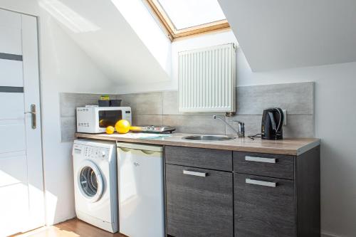 кухня, Apartament Piastowska in Olsztyn City Center