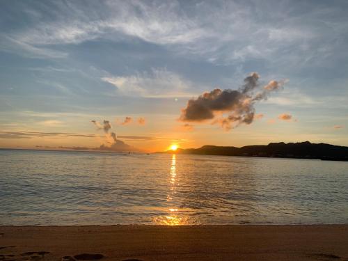 오키나와 본섬 Blue House 2성급 싱글룸 로비