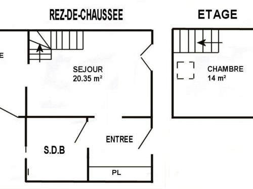 Gîte Saint-André-des-Eaux, 2 pièces, 4 personnes - FR-1-306-892