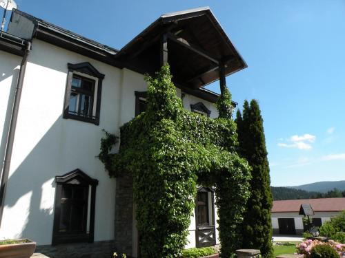 ระเบียง/ชานเรือน, Hotel Lesni dum in แจนสเก ลาซเน