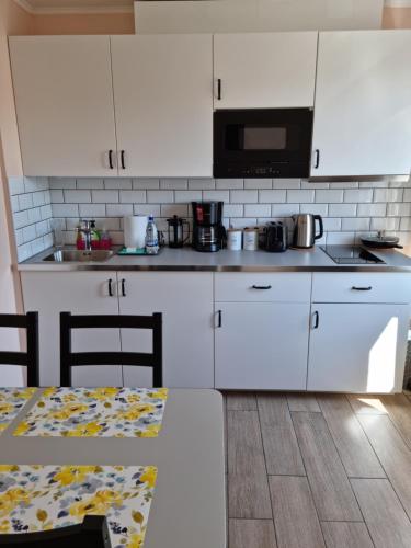 Dapur, Swan City Apartment in Gulbene