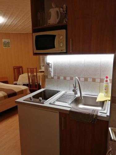 Kitchen, Molnar Apartment in Sarvar