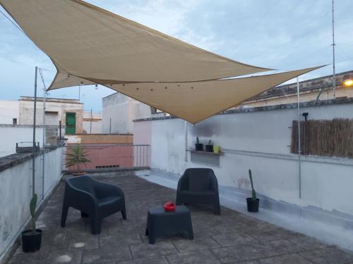 陽台/露台, Casa Vacanza L'Aquilone in 坎皮薩薩倫蒂納森
