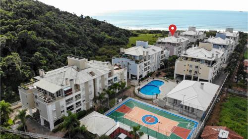 Villa Giardino - Condomínio de Frente para o Mar - Piscina, Quadra Esportiva, Churrasqueira - 5 Pessoas