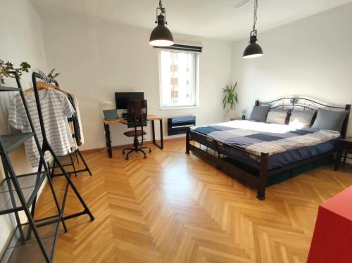 4 bedroom apartment in city center with air conditioning
