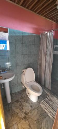 Salle de bain, Casa Caribe in Tortuguero