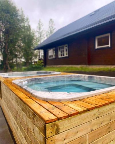 bain à remous, Blue Hotel Fagrilundur - On The Golden Circle in Reykholt
