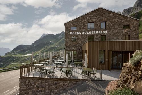 外部景觀, Hotel Klausenpass in 溫特沙真