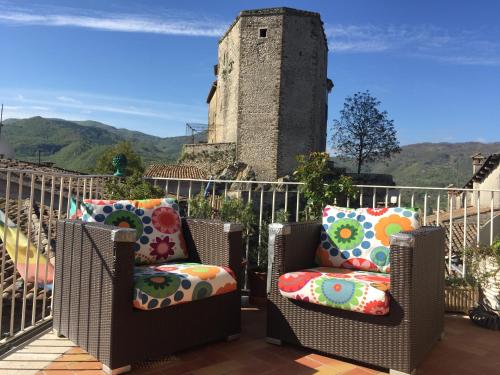 Attico con Terrazza panoramica - LAKEHOLIDAY IT - Castel di Tora