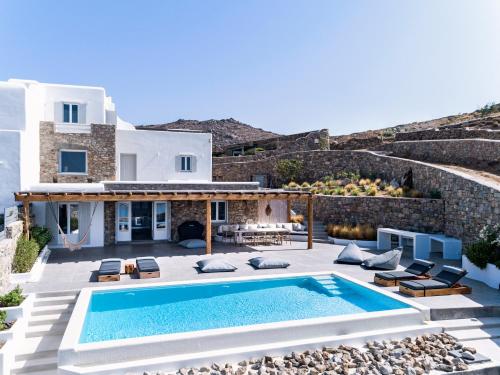 Villa Lydia with stunning view