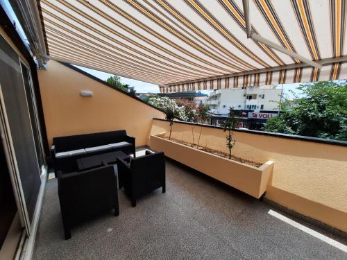 Erkély/terasz, Montenegro Sea Pearl Apartments Petrovac in Petrovac