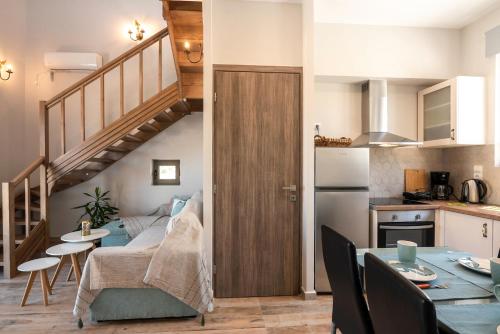 Kitchen, Pink Sand Villas in Innachori