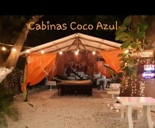 Cabinas coco azul Guanacaste