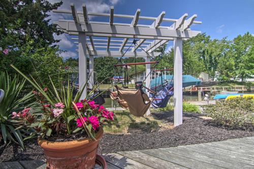 Canalfront Ocean City Getaway with Deck and Dock!