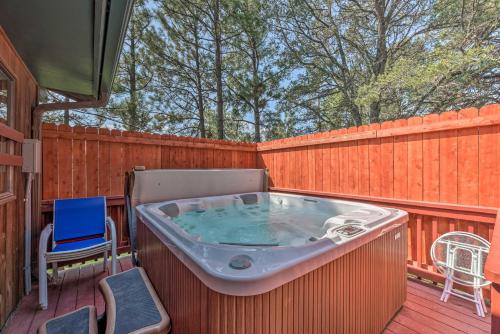Quiet Retreat with Hot Tub - 16 Miles to Ski Apache! - image 2
