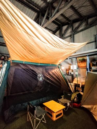 静かに過ごす室内テント Staying quietly indoor tent