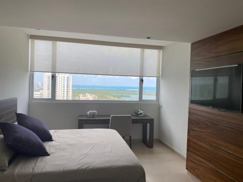 Malecón Cancún , la vista