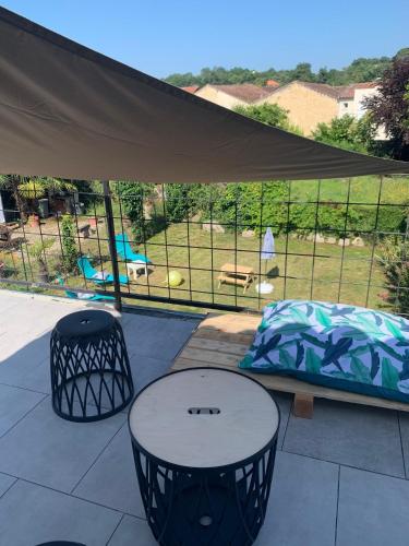 Charmante maison avec jardin en cœur de ville gîte à louer Condom