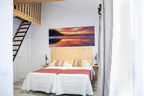 1 double bed