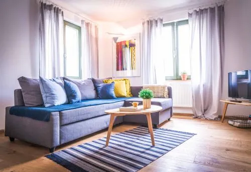 Modernes Apartment BLUES in ruhiger Altstadtlage perfekt für Paare Genießer und Auszeiten in der Weinregion Ihr gemütliches Zuhause in Besigheim in Besigheim, Deutschland