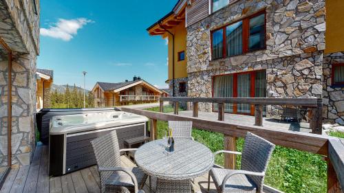 陽台/露台, Apartman Konifer - Jacuzzi - Ski In Ski Out in 戴姆諾夫斯卡杜萊納