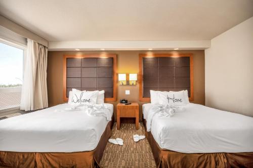 2 queen beds