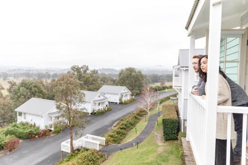 Uitzicht, Nimbo Fork Lodge in Tumut